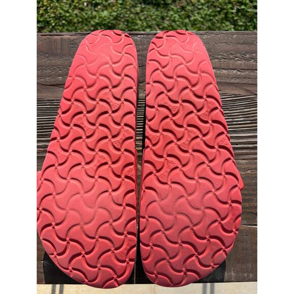 BIRKENSTOCK Madrid Eva Sandal Bright Red Size 8.5 - Picture 6 of 8